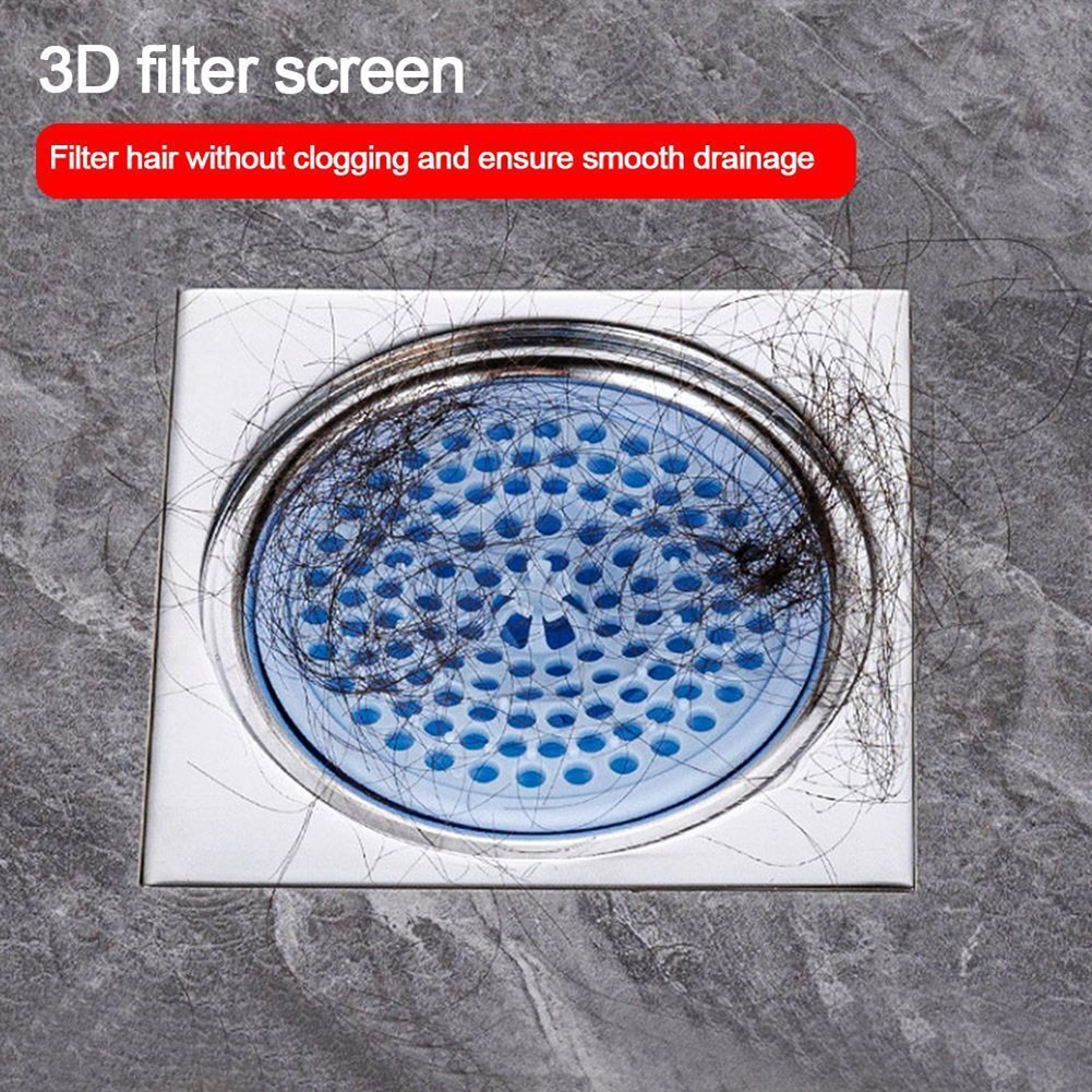 Desagüe de suelo de baño, tapón de drenaje de suelo UF, tapón de drenaje de ducha, escurridor antiolor, escurridor de fugas de bañera, herramienta de baño