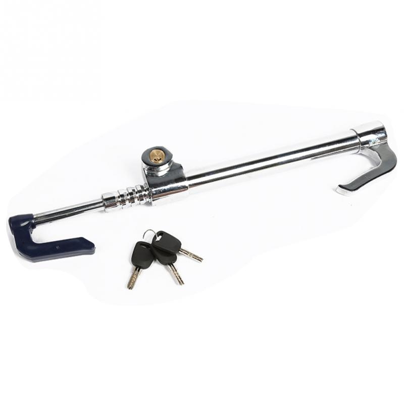 Pedal de freno Universal antirrobo, bloqueo de volante de coche, antirrobo