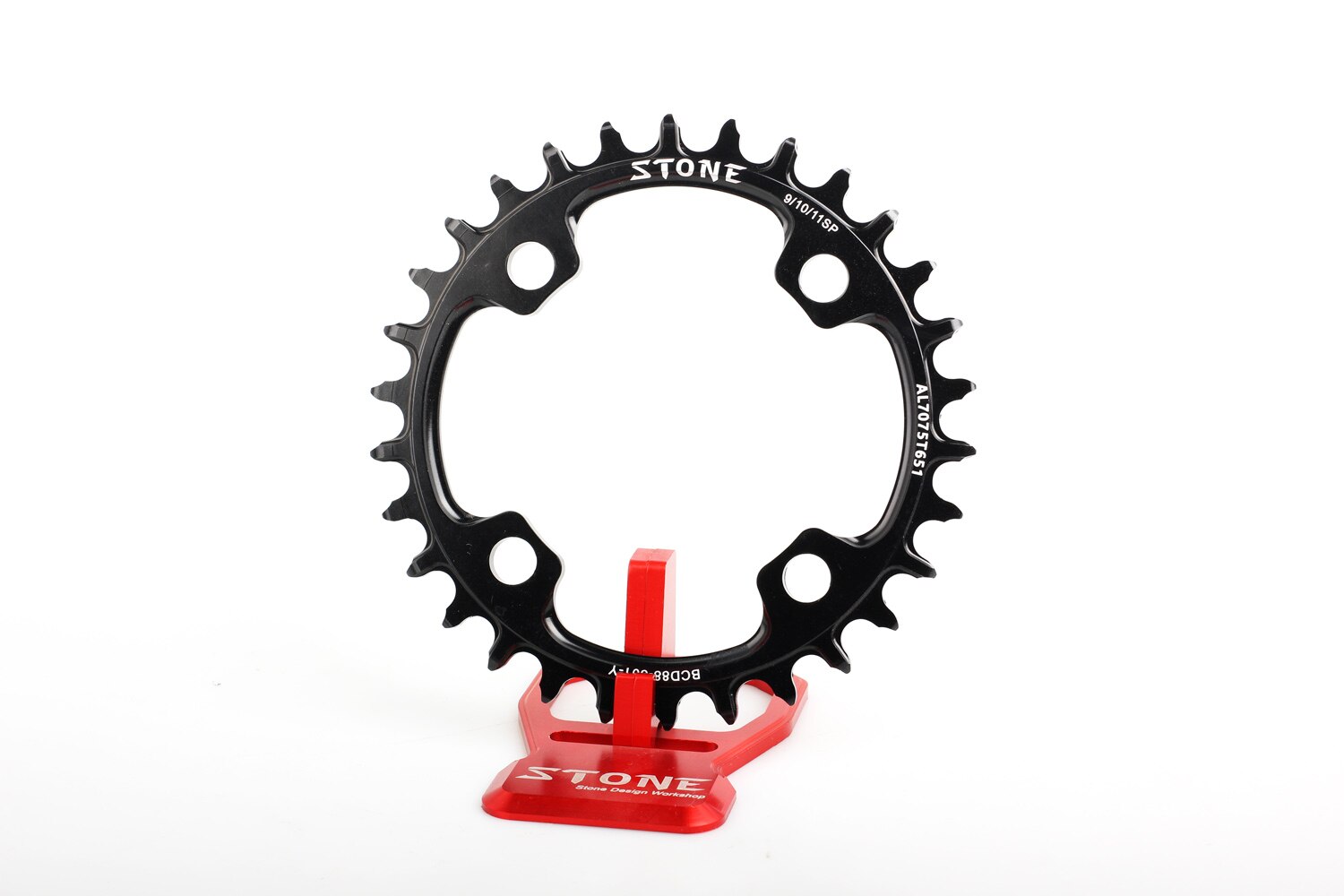 Bcd 88- cirkel kettingblad voor shimano xtr  m985 30t to 48t 1x- systeem 9 to 12- speed fietskettingblad