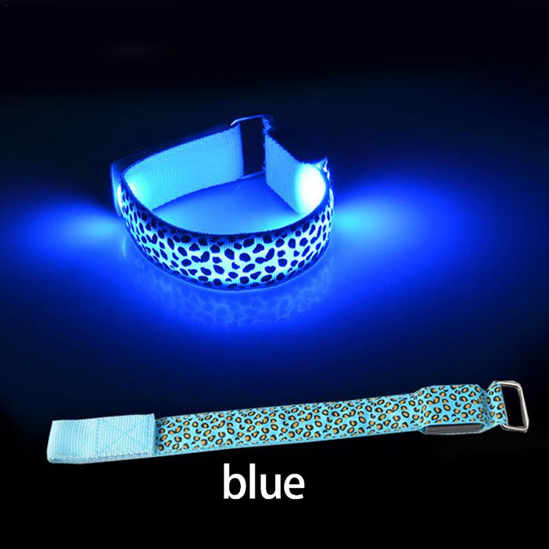Led Reflective Sports Running Arm Band Luminous Belt Strap Ring Night Safety Running Cycling Skating Warning Wristband Armband