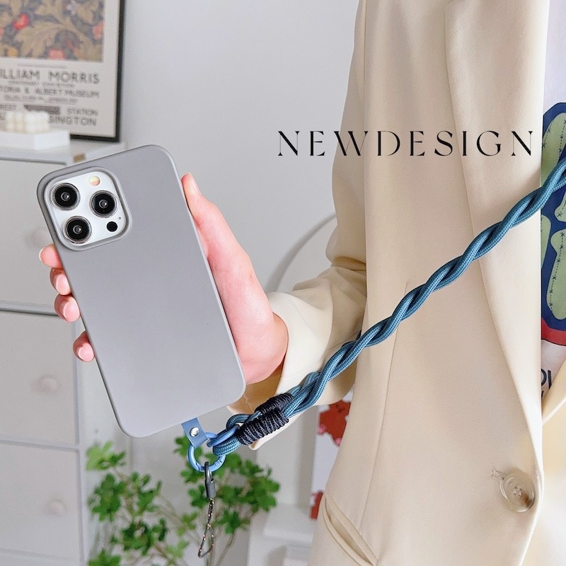Retro Mobile Phone Universal Braid Strap Crossbody Long Rope Lanyard Strong Durable Safety Mobile Phone Lanyards
