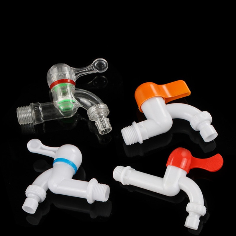 Grifo de agua de plástico de , llave de rosca macho de 1/2 &quot;y 3/4&quot;, material ABS duradero para riego de jardín, válvula de agua para lavadora