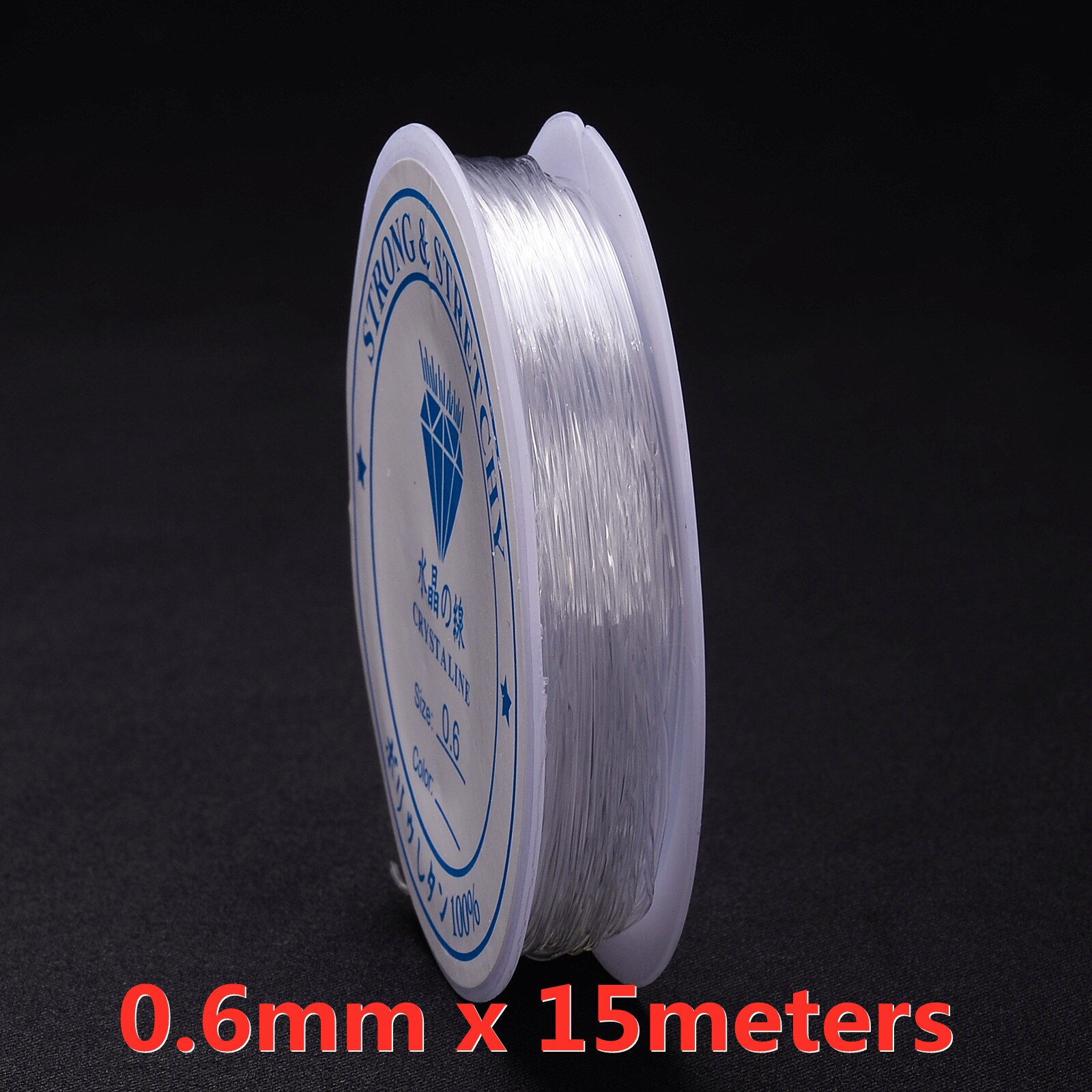 iYOE 0.5-1.5mm Elastic Cord String Transparent Elastic Thread For Jewelry Making Diy Bracelet Necklace Beaded Accessories: Silver