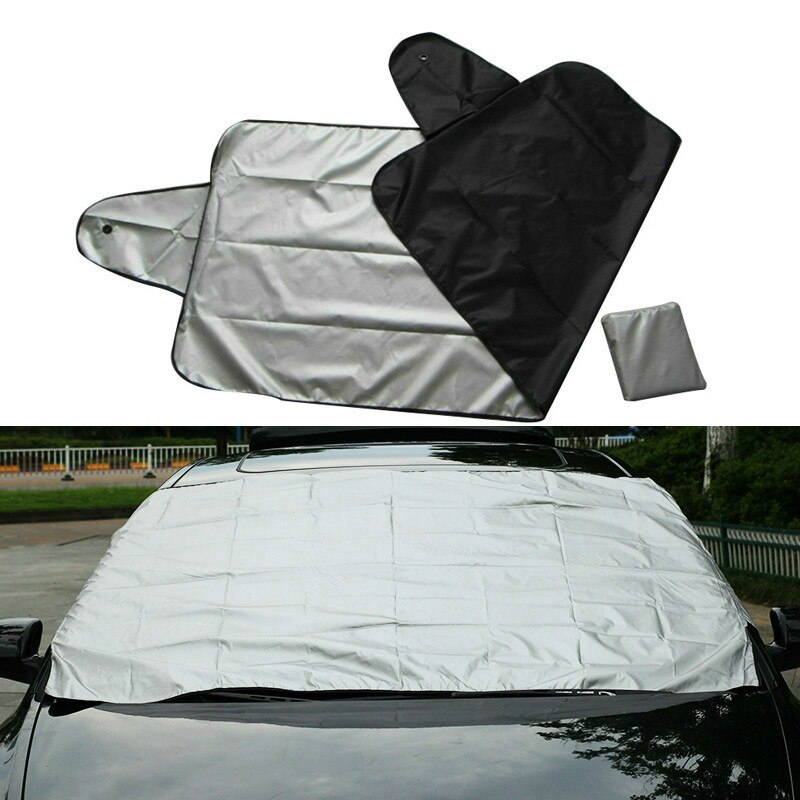 Universal Prevent Snow Ice Sunshade Cover Car Windshield Covers Protector Summer Sun Car Front Window Windscreen Covers