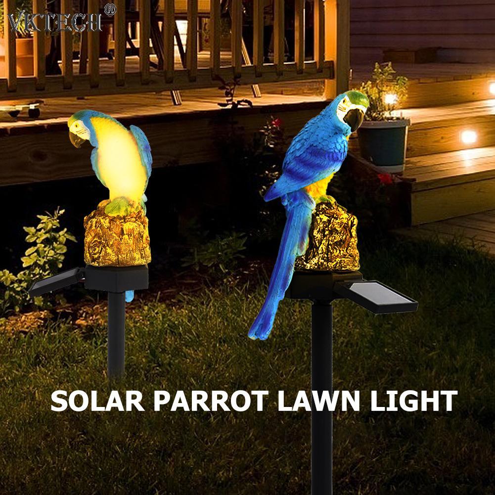 Papegøje / ugle / kat sollys solenergi ledet græsplæne lys udendørs vandtæt have landskab lampe hjem haven indretning