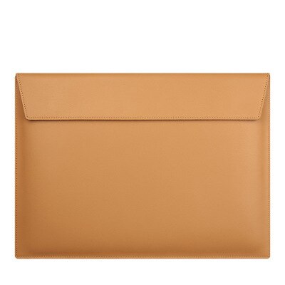 Moderna funda Unisex para portátil, de piel sintética, con hebilla magnética, 11,6, 12 y 13,3, para Apple Macbook Air Pro 11, 13, Retina y 15, para Notebook: Cross section brown / For Macbook air 13