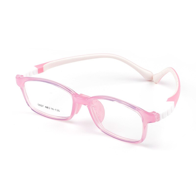 Children Anti Radiation Glasses Super Light Elasticity Leg Eyeglasse Materials Cute Eyewear for Child: C4