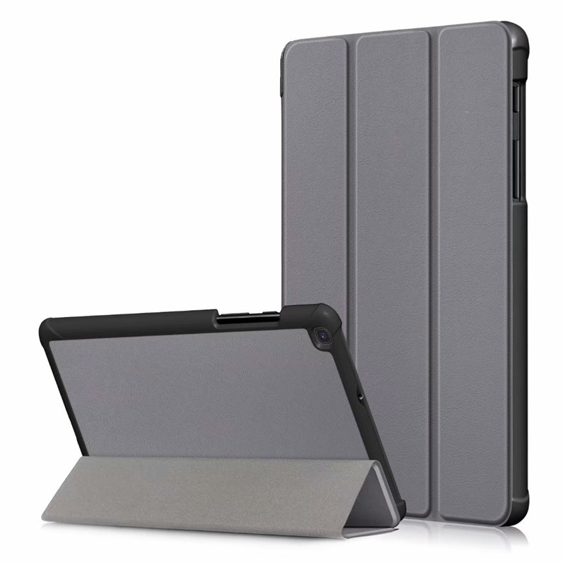 Case for Samsung Galaxy Tab 8 SM-T290 SM-T295 SM-T285 Flip Stand Funda Cover for Galaxy Tab a 8.0 case: Grey