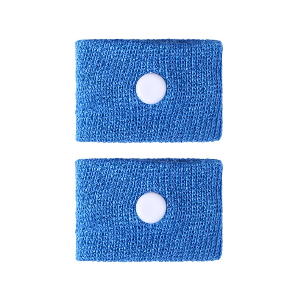 2 Stuks Reizen Ochtend Ziekte Pols Bands Anti Reisziekte Polsband: Blauw