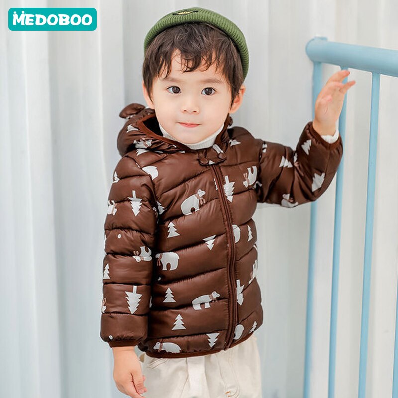 Medoboo Dikke Warme Baby Kleding Winter Jumpsuit voor een Jongen Meisje Pasgeborenen Snowsuit Overall Overalls Kinderen Kindje Jas Jas
