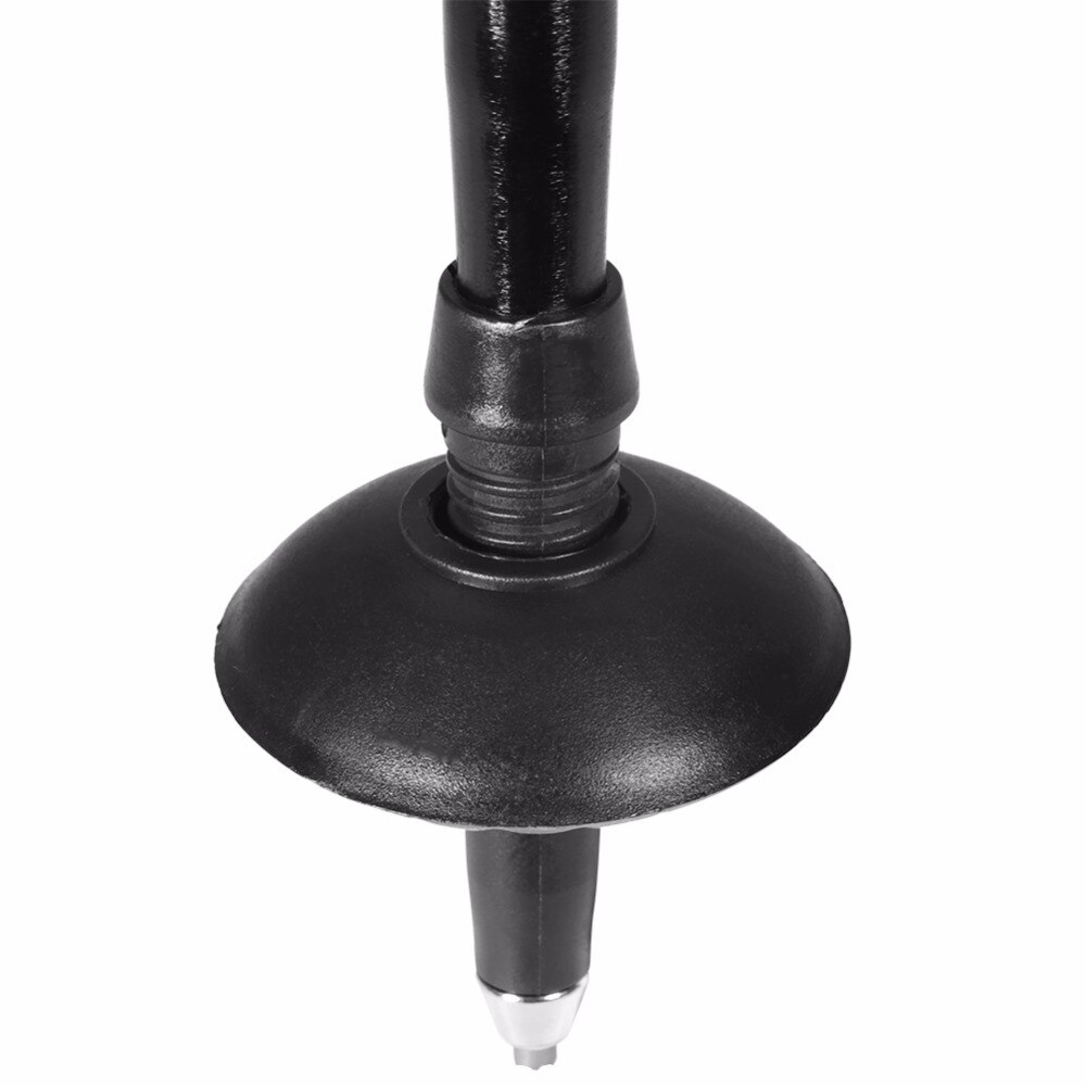 12PCS 54mm Black Trekking Pole Round Snow Ski Mud Basket Hiking Walking Stick Basket Replacement Accessory