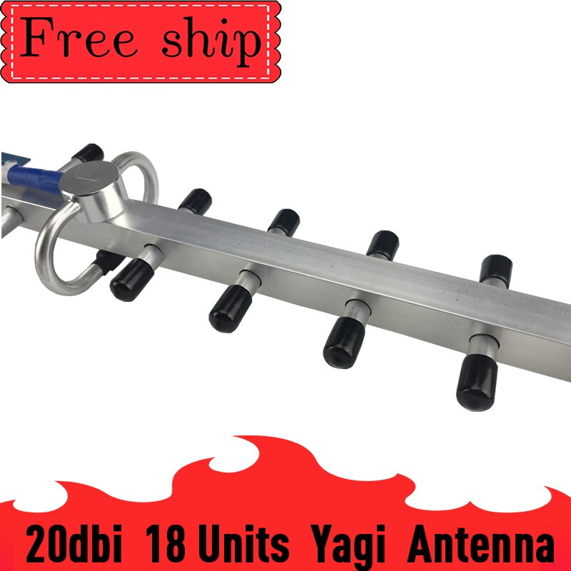 2g 3g 4g antenna 20dBi guadagno antenna Yagi 700-2700mhz antenna esterna 3G 4g Lte antenna Yagi esterna con N femmina