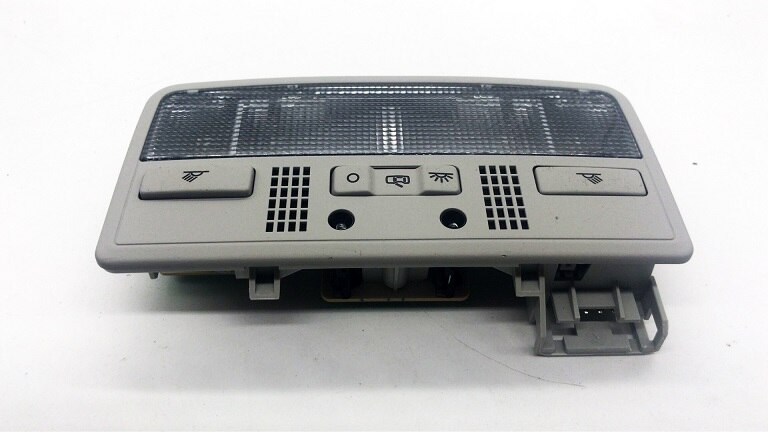 Luz de techo, lámpara de interior de lectura, ideal para V W passat, B5 3BD 947 105 2EN 3B7 947 105F 3BD947105, color gris: lamp