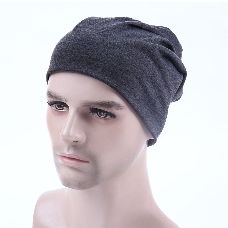 unisex Herren Hütte Gestrickte Winter Warme Übergroßen Ski schlapp Hütte Deckel ausgebeult Mützen Coole Hüte Für Männer Neue: dunkel Grau