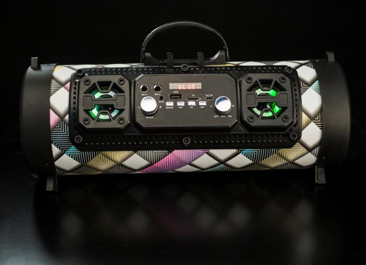 M17 outdoor portable Bluetooth speaker barrel wireless war drum sound subwoofer: Check