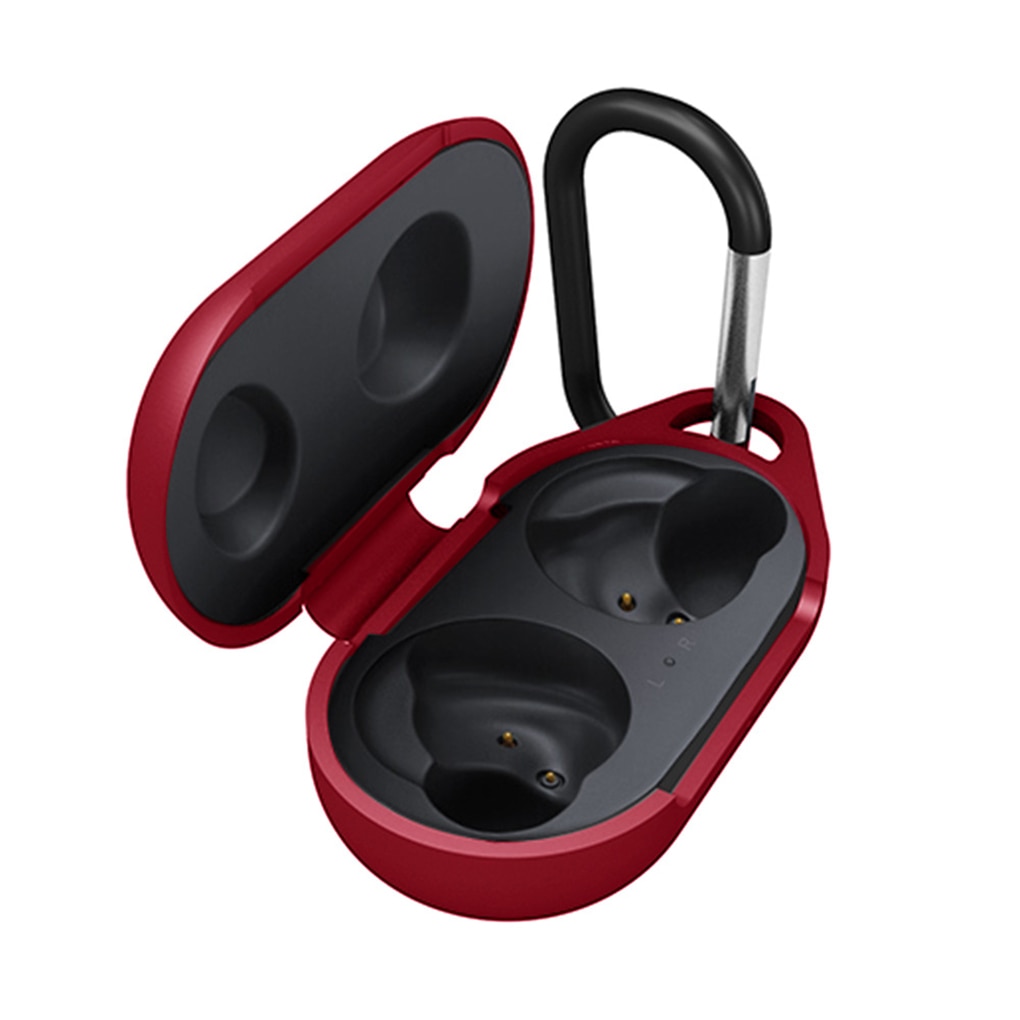 Vervanging voor samsung galaxy buds hoesje, siliconen schokbestendige oordopjeshoes, oordopjesdoos, ophanghaakhoesje