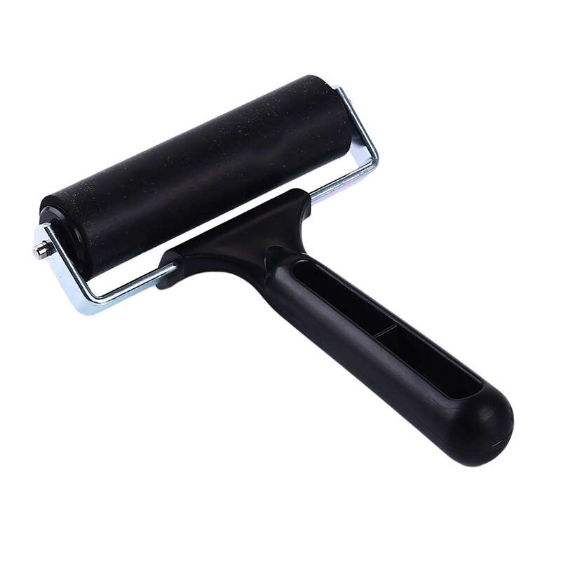Borracha macia profissional brayer perfeito anti skid fita ferramentas de construção tinta de impressão e carimbo ferramentas rolo de borracha