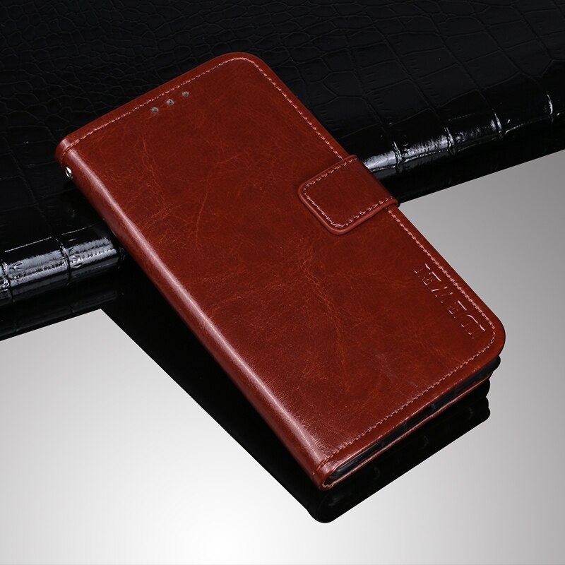 Für Huawei Y6P fallen kippen Brieftasche Geschäft Leder Fundas Telefon fallen für Huawei Y6P Abdeckung Capa mit Karte Slot Zubehör