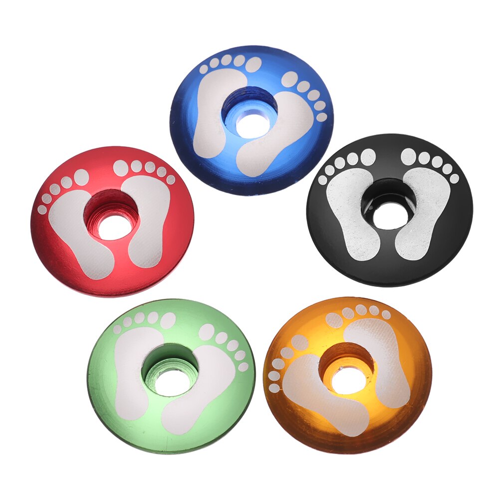 1 PC Bicycle Headset Cover Bowl Covers Ultra-ligh Headsets Top Cap Front Lid MTB Road Bike Fixed Gear Folding Track for Bicycle