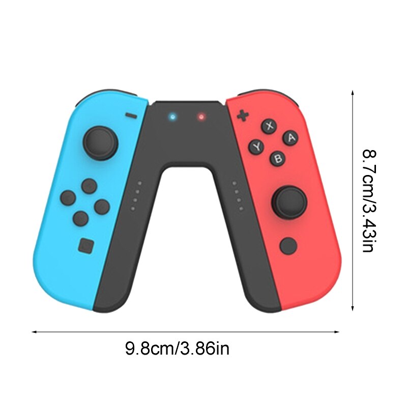 Charging Station Charging Grip Handle Bracket Gaming Grip Handle for NS null