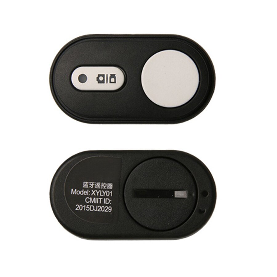 Bluetooth udvidelig monopod fjernbetjening selfie stick stativ til xiaomi yi kamera xiaoyi 4k 4k+  yi lite og action kamera taske: Fjernbetjening