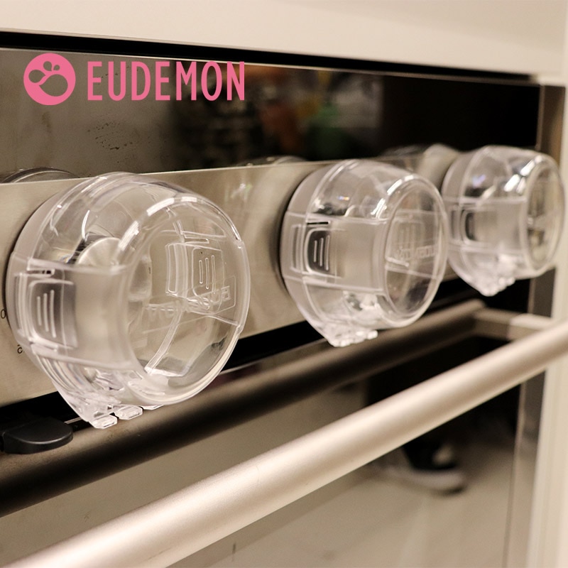 Eudemon 6 stk komfur sikkerhedscover spædbørn gas komfur knop kontakt cover beskyttelse produkter børn baby sikkerhed børn gas knop