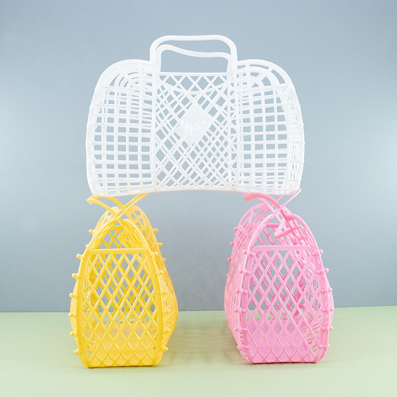 Mesh Beach Bag Totes Tote Toys Towels Sand Away For Holding Beach Toys Children&#39; Toys Market Grocery Picnic Tote