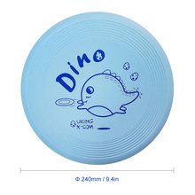 Discos voladores de plástico de 9,4 pulgadas y 105g para jugar al aire libre, discos deportivos para niños, discos de playa, juegos al aire libre, juguetes voladores