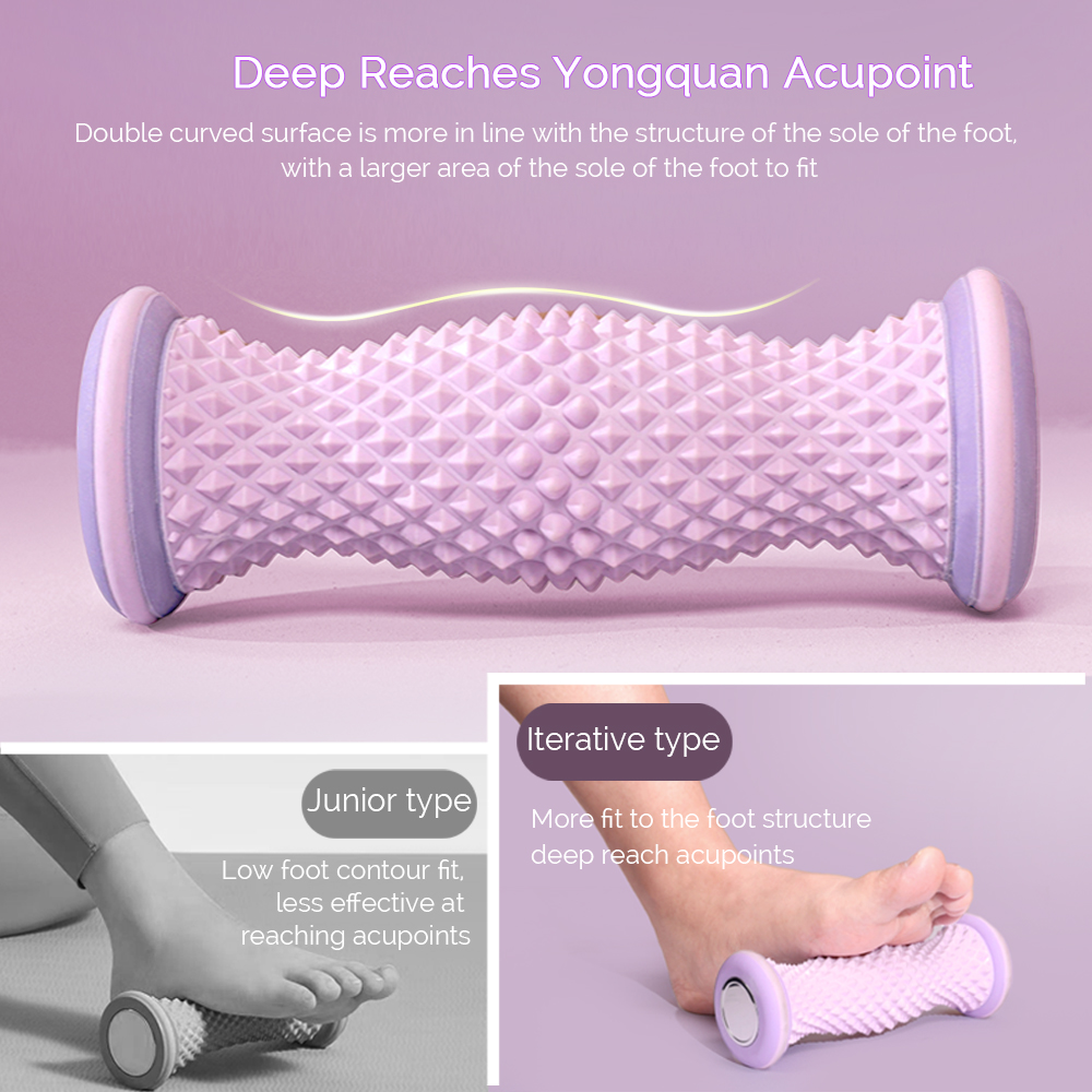 Fotmassagerulle yogamassageboll plantar fascia-rulle ben hand fotmassage