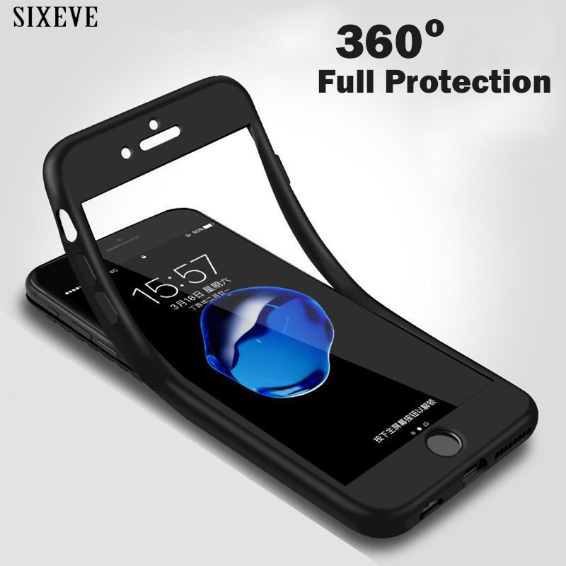 360 volle Abdeckung Telefon Fall Für iPhone XS Max X XR 5 5S SE 6 6S 7 8 plus 6Plus 7Plus Weiche Silikon schützen Coque Für iPhone XSMax