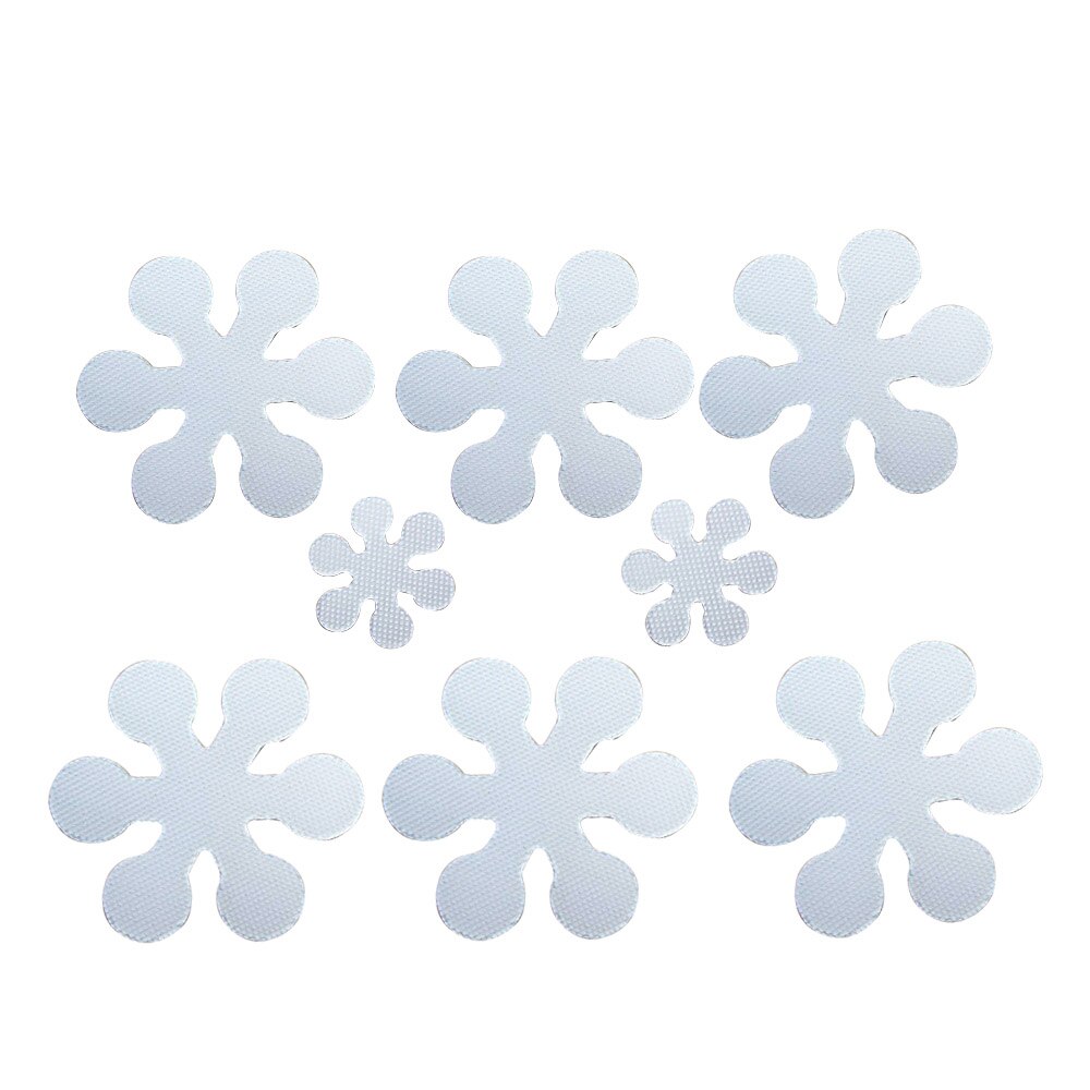Pegatinas antideslizantes PEVA para bañera, forma redonda y de flores, 10/20 piezas, seguridad, baño, ducha: A5
