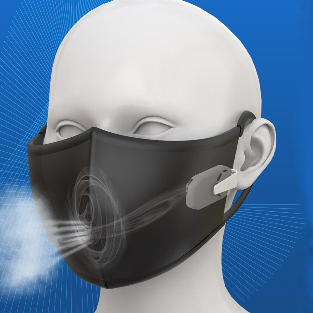 Neueste Gesicht Maske Clip-Auf Luftfilter wiederverwendbar Tragbare Fan USB Aufladbare Auspuff Mini Fans Persönliche Tragbare Luftreiniger