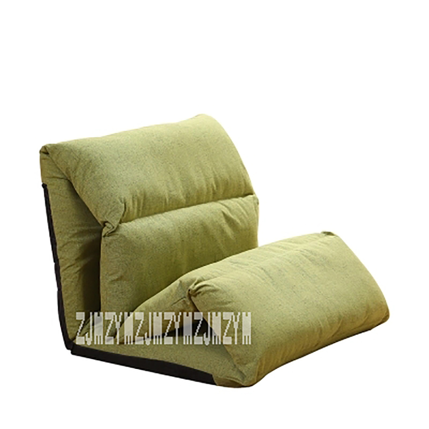 SF002 Comfortable Lazy Sofa Bed Folding Chair Bed Multifunctional Living Room Tatami Chair 6-Gear Adjustment Chair Bed