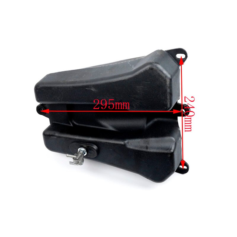 Plastic Fuel Gas Tank w/ Cap for Orion Apollo RFZ 125 110cc 70cc Dirt Pit Bike Atomik
