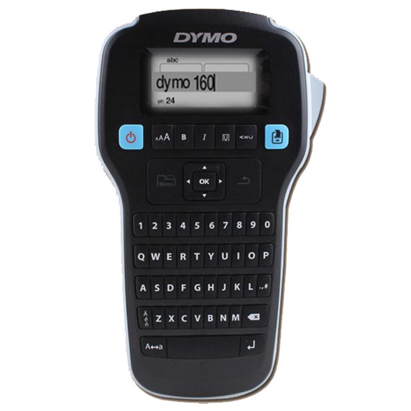 Dymo  lm160 etiketprintere til dymo  d1 6/9/12mm etiketbåndkassette plus 40910 40913 40916 40917 40918 40919 etiketbånd