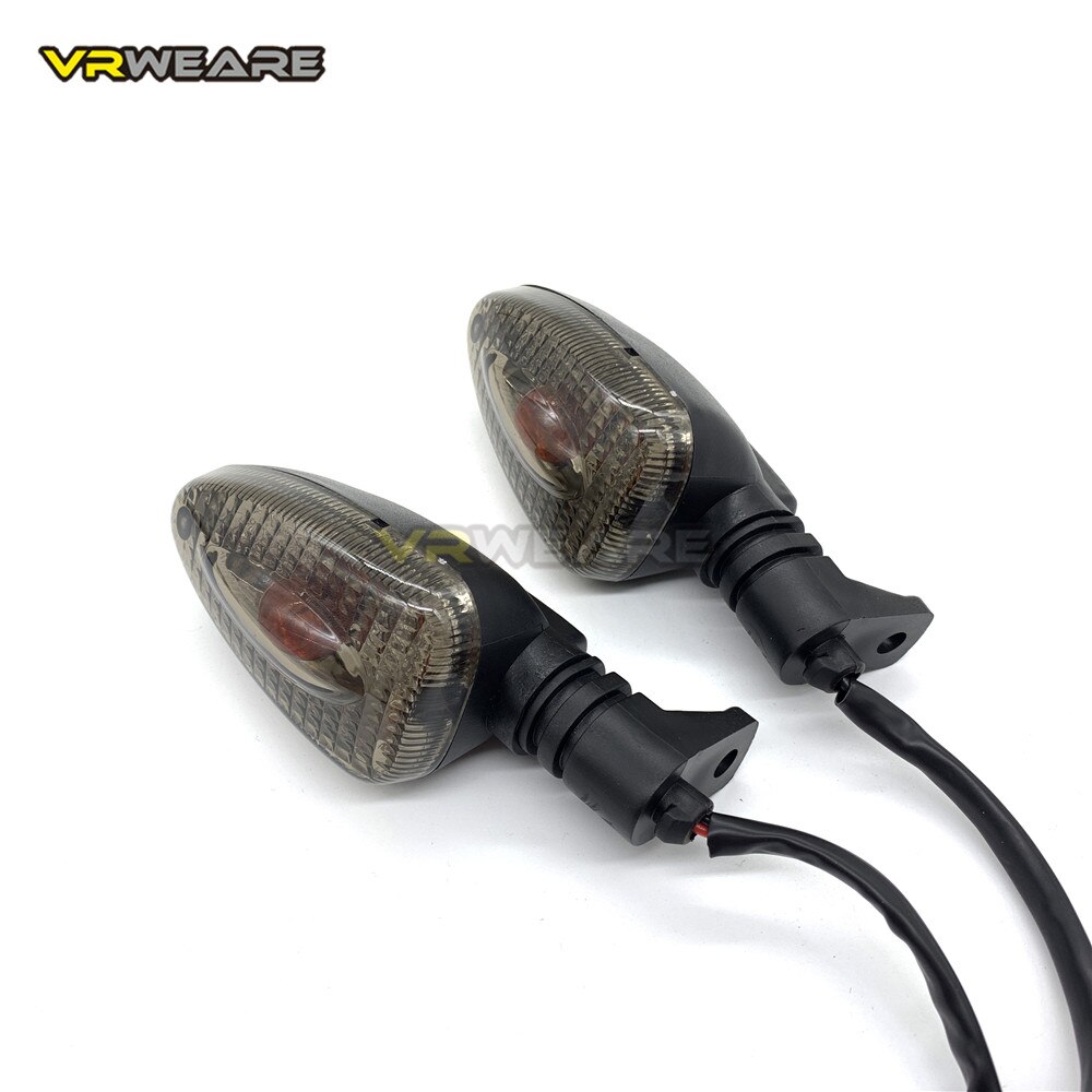 Motorcycle Turn Signal Light Fit for BMW F650GS F800S K1300S R1200R G450X R1200GS K1200R F800ST MotorBike Indicator Lamp: SMOKE