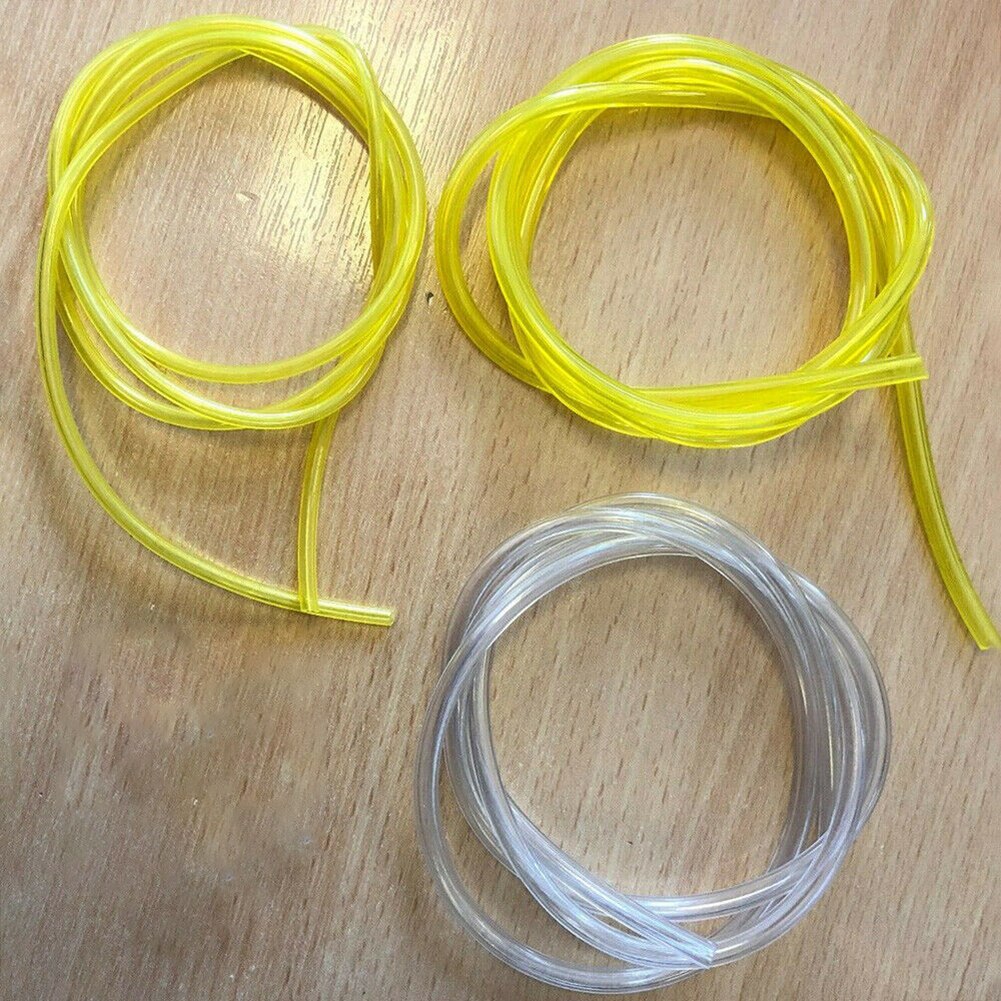 2 Sets Benzine Brandstof Pijp Lijn Slang Buis Filter Strimmer-Chainsaw Vervanging Tool Brandstof Buis + Filter Zowel De buis En Filter In Staat