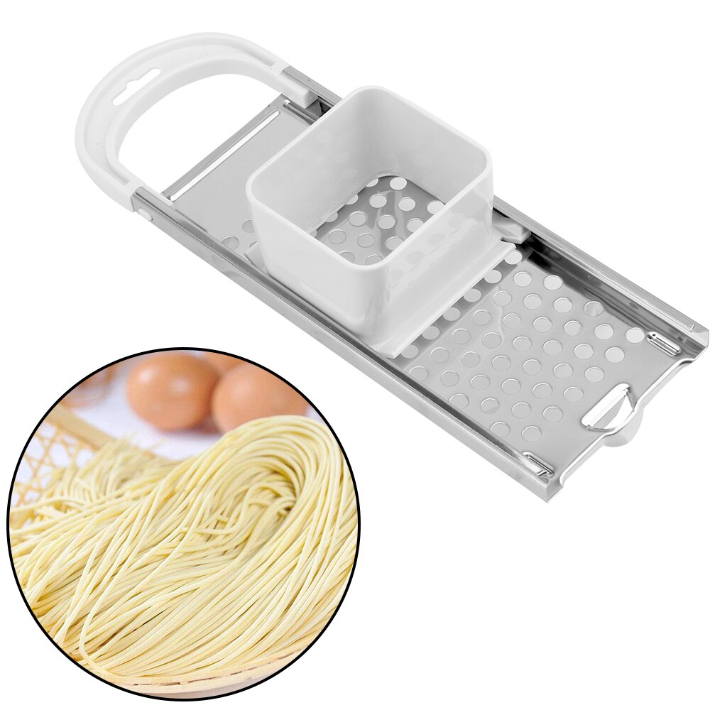 Pasta maskin manuell nudel spaetzle maker rustfritt stål blader dumpling maker pasta matlagingsverktøy kjøkken tilbehør