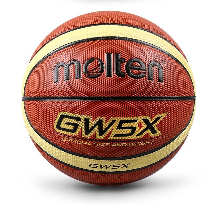 Officiel standard størrelse 5 basketballbold 5 indendørs / udendørs holdbar basketball konkurrence træning pu læder basketball: Gw5x