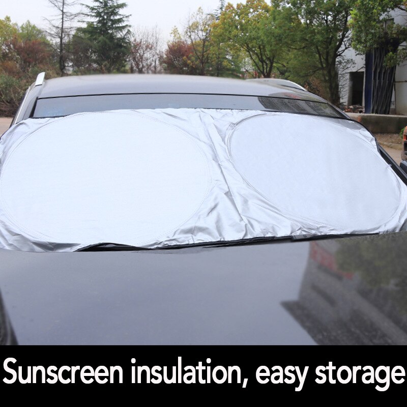 6Pcs Car Sun Shade Folding Silver Reflective Winds... – Vicedeal