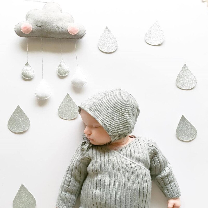 Requisiten Regenbogen wolken Neugeborenen Baby Schlafzimmer Dekor Hängen Spielzeug freundlicher Krippe hängen dekoration freundlicher Spielen Zelt Dekoration Zelt