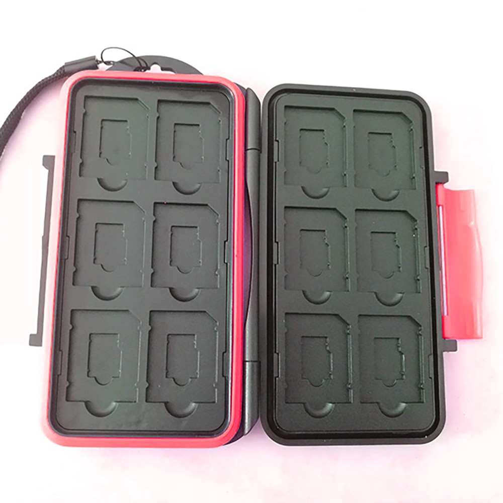 Memory Card Case Houder Voor SD TFCards Waterdicht Anti-Shock Grote Capaciteit Opslag Houder Box Case