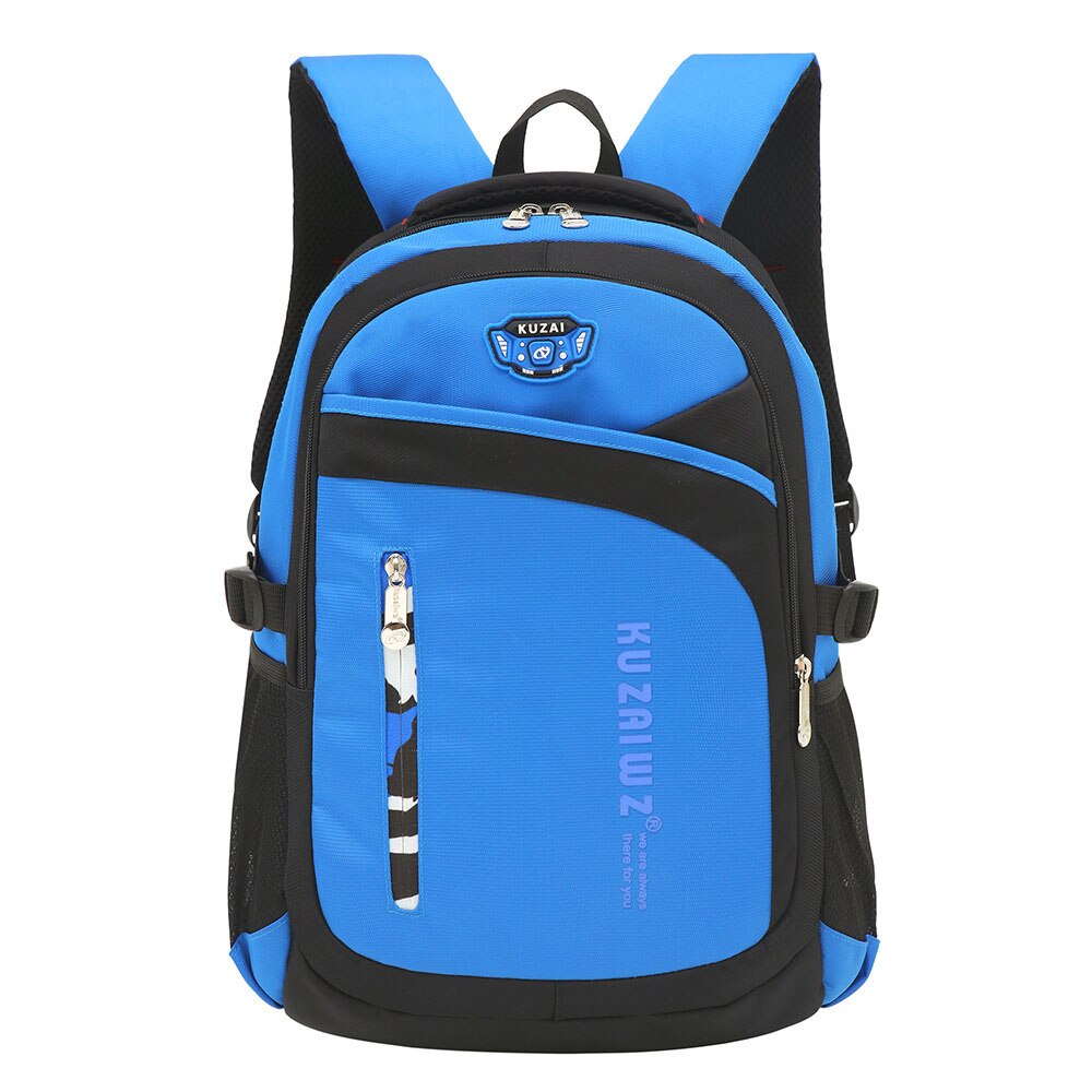 Waterdicht Kinderen Schooltassen Voor Tiener Meisjes Jongens school Rugzakken schooltas Reizen Laptop Rugzak Kids Satchel Mochila: blue