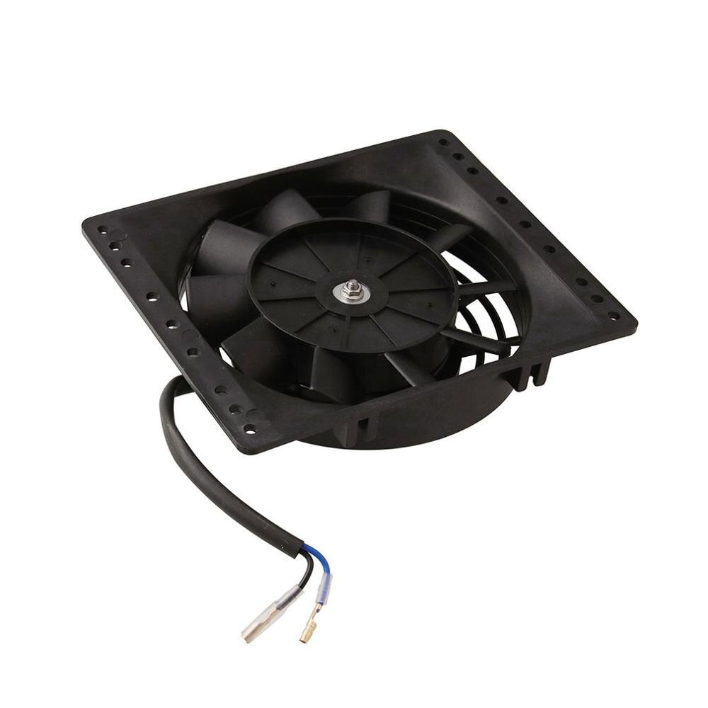 6 Inch Ultra-thin Car Cooling Fan Kit CF005-BK Radiator Universal Cooling Fan Direct Replacement Electric Fan