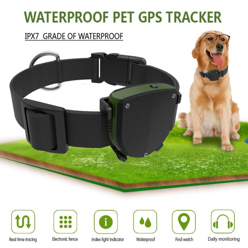 Gps trackere vandtæt rastreador mascotas dispositivo localizador usb kabel genopladelig mascota perro valla de seguridad