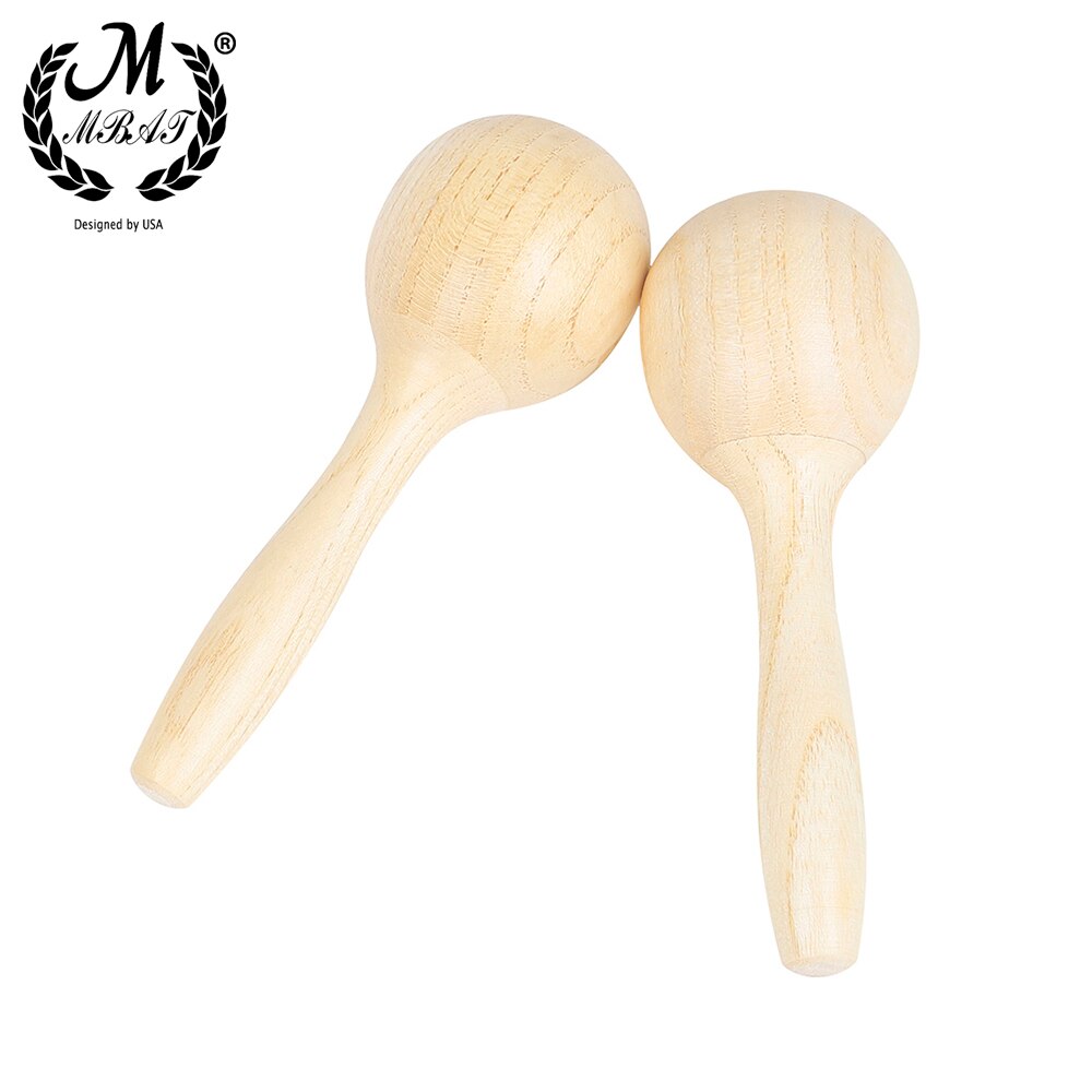 M Mbat 4 Stks/set Houten Percussieinstrument Set Grandado