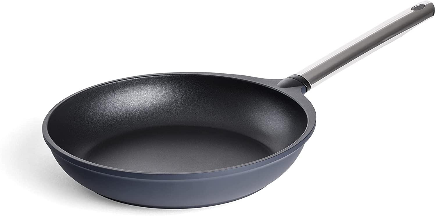 Mellerware Sauty Pan! 28Cm | Gegoten Aluminium | Non-stick Coating | Diepe Vorm | Versterkte | Fit Voor Alle soorten Fornuizen Inclusief Inductie | Gratis Pfoa En Ptfe | Rood: 24cm / Blue