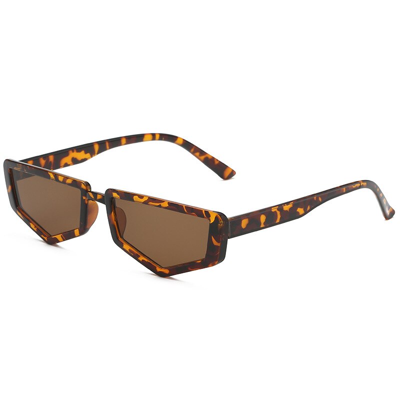 New Metal Small Frame Sunglasses, Ocean Piece Sunglasses, Retro Street Shooting Men And Women Trend Retro Glasses
