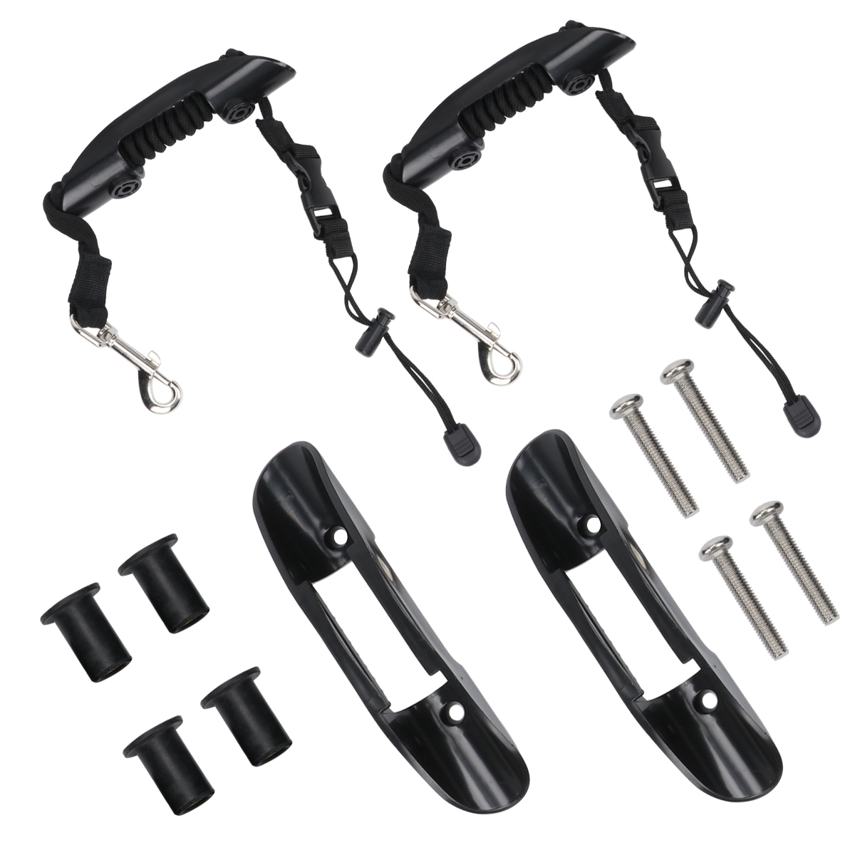 12 Pcs Kayak Paddle Holder Kayak Paddle Clip Leashes Universal Kayak Accessories: Default Title