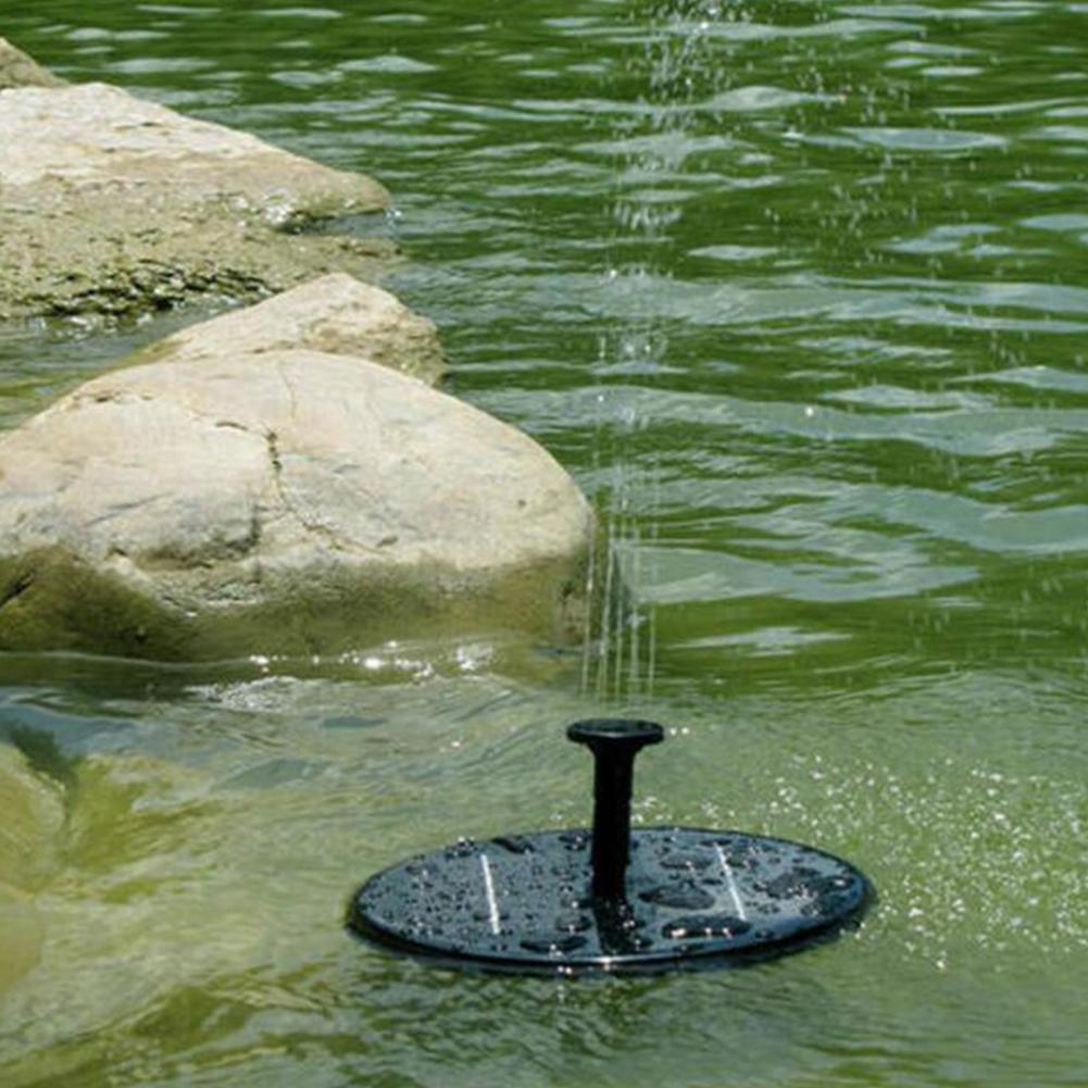 Mini Solar Fountain Garden Pool Pond Floating Water Fountain Outdoor Bird Bath Garden Bonsai Rockery Decor Fountain Fast Ship
